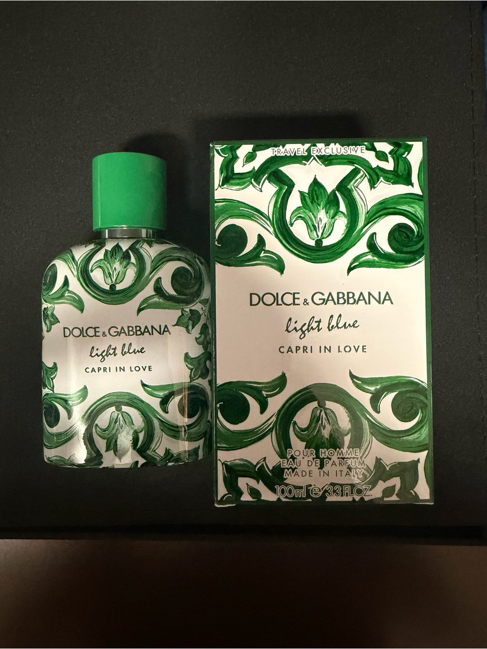DOLCE GABBANA  LIGHT BLUE LOVE IN CAPRI TRAVELER EDITION